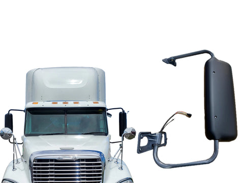 GA-FR-078AL Door Mirror Mortorized and Heated LH For Freightliner Columbia