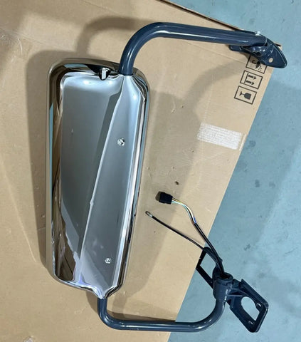 GA-FR-078B-L Door Mirror Motorized and Heated Chrome LH For Freightliner Columbia