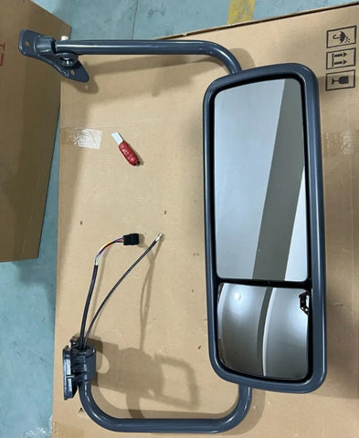 GA-FR-078B-L Door Mirror Motorized and Heated Chrome LH For Freightliner Columbia