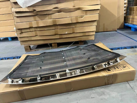 GA-FR-091A Grille Chrome W/Bug Screen For Freightliner Cascadia 2018 2019 2020 2021 2022 2023 2024 GA-CA1802-B1