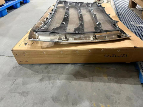 GA-FR-091A Grille Chrome W/Bug Screen For Freightliner Cascadia 2018 2019 2020 2021 2022 2023 2024 GA-CA1802-B1