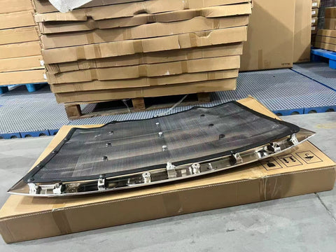 GA-FR-091A Grille Chrome W/Bug Screen For Freightliner Cascadia 2018 2019 2020 2021 2022 2023 2024 GA-CA1802-B1