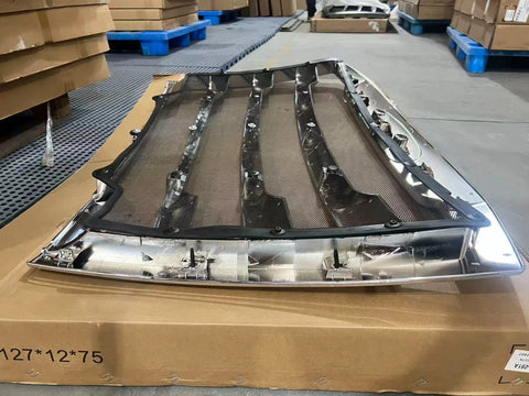 GA-FR-091A Grille Chrome W/Bug Screen For Freightliner Cascadia 2018 2019 2020 2021 2022 2023 2024 GA-CA1802-B1