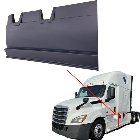 GA-FR-093B-L Middle Fairing Skirt Panel W/Two Fuel Holes LH For Freightliner Cascadia 2018 2019 2020 2021 2022 2023 2024