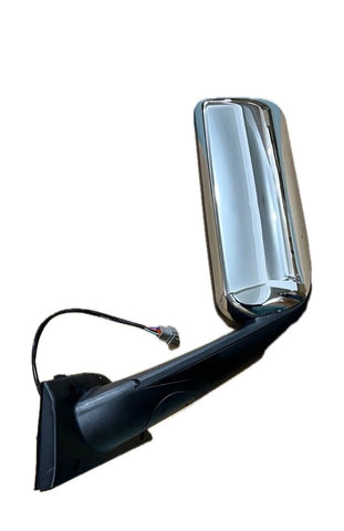GA-FR-099AL Door Mirror Chrome LH Driver Side For Freightliner Cascadia 2018 2019 2020 2021 2022 2023 2024