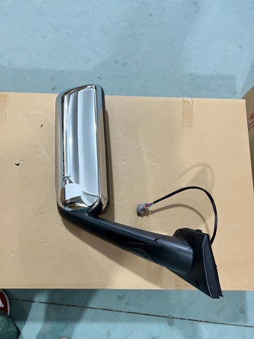 GA-FR-099AR Door Mirror Chrome RH For Freightliner Cascadia 2018 2019 2020 2021 2022 2023 2024