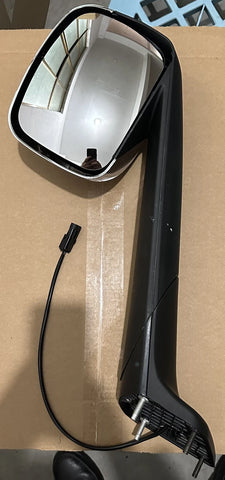 GA-FR-100AL Hood Mirror Chrome LH For Freightliner Cascadia 2018 2019 2020 2021 2022 2023 2024