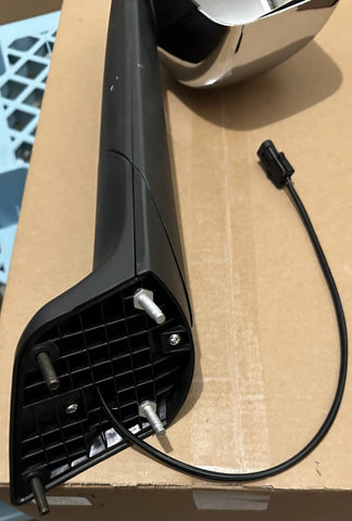 GA-FR-100AR Hood Mirror Chrome RH For Freightliner Cascadia 2018 2019 2020 2021 2022 2023 2024