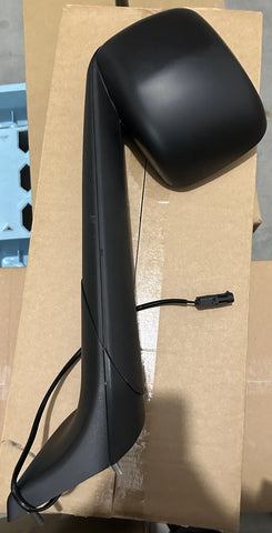 GA-FR-100BR Hood Mirror Black RH For Freightliner Cascadia 2018 2019 2020 2021 2022 2023 2024