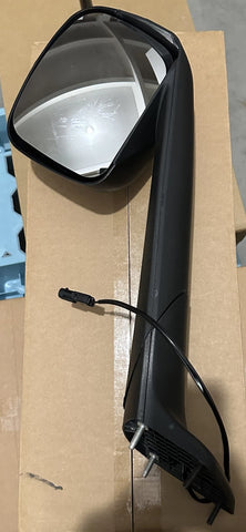 GA-FR-100BR Hood Mirror Black RH For Freightliner Cascadia 2018 2019 2020 2021 2022 2023 2024