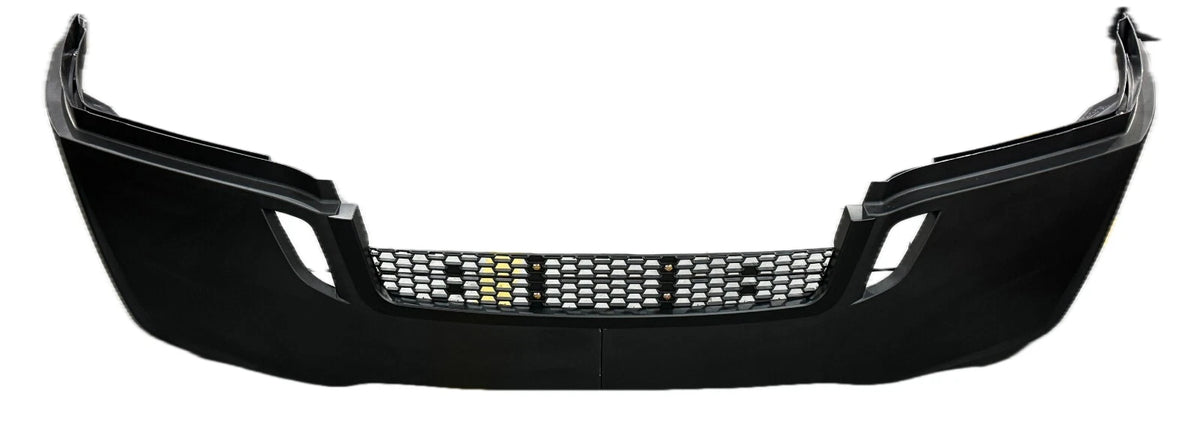 GA-FR-101B Front Bumper W/O foglamp Hole Trim In Paint For Freightliner Cascadia 2018 2019 2020 2021 2022 2023 2024