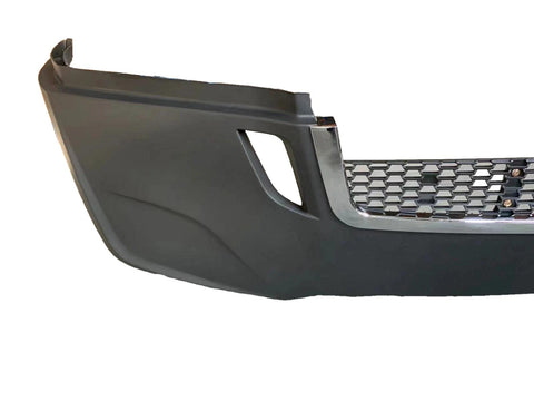 GA-FR-101D Front Bumper W/O Fog Hole In Chrome Trim For Freightliner Cascadia 2018 2019 2020 2021 2022 2023 2024