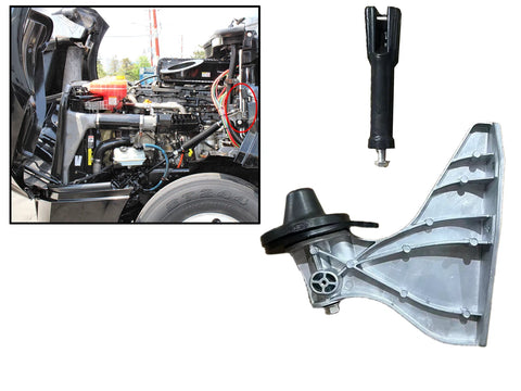 GA-FR-106-3-L Hood Support Bracket Assy Left Driver Side For Freightliner Cascadia 2008 2009 2010 2011 2012 2013 2014 2015 2016 2017 2018 2019 2020 2021 2022 2023 2024 2025