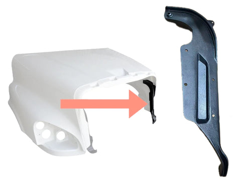 GA-FR-108-1-L Left Driver Side Hood Pivot Bracket For Freightliner Cascadia 2007 2008 2009 2010 2011 2012 2013 2014 2015 2016 2017 2018
