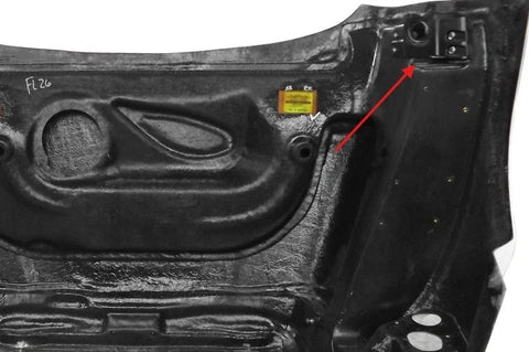 GA-FR-108-2-R Right Passenger Side Hood Inner Bracket For Freightliner Cascadia 2007 2008 2009 2010 2011 2012 2013 2014 2015 2016 2017 2018