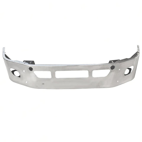 GA-FR-109 Chrome Steel Bumper replaces plastic bumper Freightliner Cascadia 2008 2009 2010 2011 2012 2013 2014 2015 2016 2017