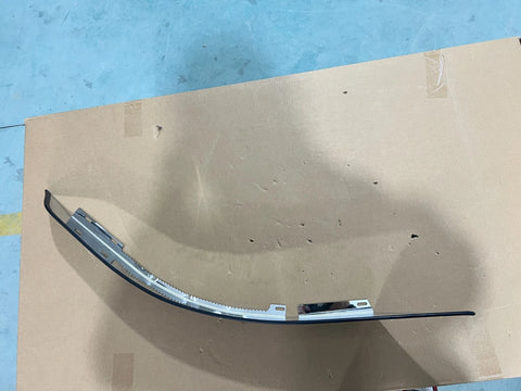 GA-FR-127-L*Bumper Fin Chrome Steel LH For Freightliner Cascadia 2008 2009 2010 2011 2012 2013 2014 2015 2016 2017