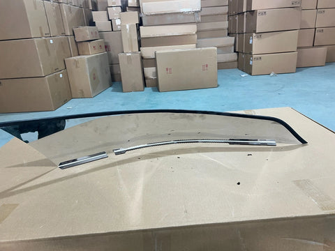 GA-FR-127-L*Bumper Fin Chrome Steel LH For Freightliner Cascadia 2008 2009 2010 2011 2012 2013 2014 2015 2016 2017