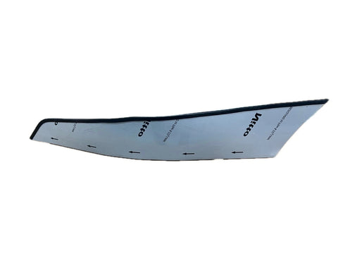 GA-FR-127-L*Bumper Fin Chrome Steel LH For Freightliner Cascadia 2008 2009 2010 2011 2012 2013 2014 2015 2016 2017