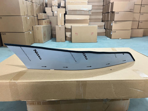GA-FR-127-R*Bumper Fin Chrome Steel RH For Freightliner Cascadia 2008 2009 2010 2011 2012 2013 2014 2015 2016 2017