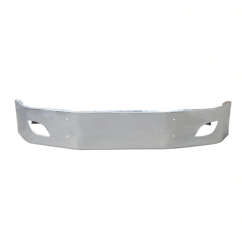 GA-FR-128 Chrome Steel Bumper 14" replaces plastic bumper For Freightliner Cascadia 2018 2019 2020 2021 2022 2023 2024