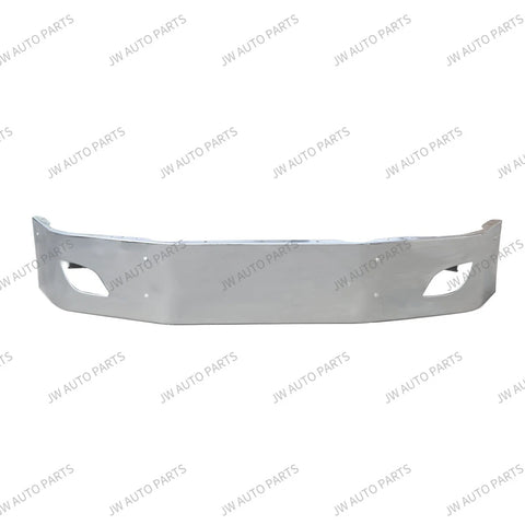 GA-FR-128 Chrome Steel Bumper 14" replaces plastic bumper For Freightliner Cascadia 2018 2019 2020 2021 2022 2023 2024