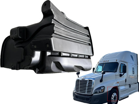 GA-FR-151-L Fender Liner Mudguard Cab Splash Shield LH For Freightliner Cascadia 2008 2009 2010 2011 2012 2013 2014 2015 2016 2017