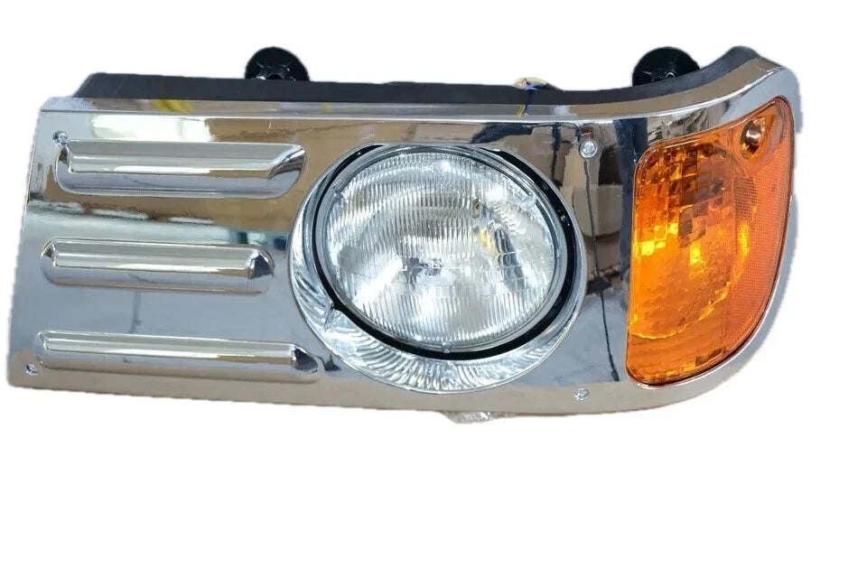 GA-MK-012BL Headlight Chrome - Driver Side For Mack Granite CV713