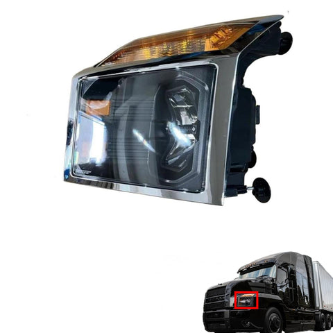 GA-MK-042-L Headlamp Driver Left Side 23992215 For Mack Anthem 2017 2018 2019 2020 2021 2022 2023 2024