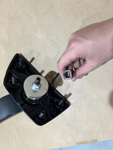 GA-MK-045A-R Replacement Chrome Hood Mirror Right Passenger Side for Mack Anthem 2017 2018 2019 2020 2021 2022 2023 2024