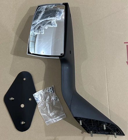 GA-V-012B-R Right Side Chrome For VOLVO VNL 2004 2005 2006 2007 2008 2009 2010 2011 2012 2013 2014 2015 2016 2017 HOOD Manual Mirror