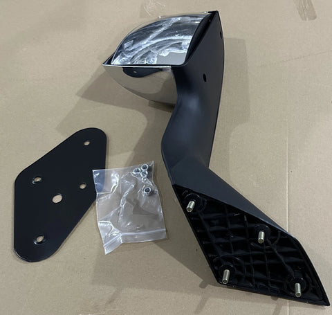GA-V-012B-R Right Side Chrome For VOLVO VNL 2004 2005 2006 2007 2008 2009 2010 2011 2012 2013 2014 2015 2016 2017 HOOD Manual Mirror