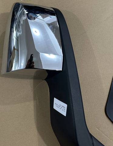 GA-V-012B-L Driver Side Black Fits VOLVO VNL 2004 2005 2006 2007 2008 2009 2010 2011 2012 2013 2014 2015 2016 2017 HOOD Manual Mirror