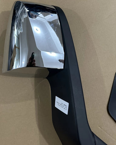 GA-V-012B-L Driver Side Black Fits VOLVO VNL 2004 2005 2006 2007 2008 2009 2010 2011 2012 2013 2014 2015 2016 2017 HOOD Manual Mirror