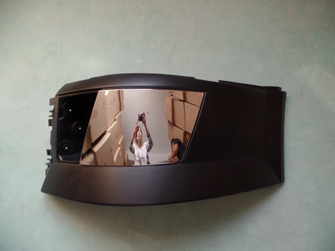 GA-V-015B-L*Volvo VNL 2004 2005 2006 2007 2008 2009 2010 2011 2012 2013 2014 2015 Corner Bumper W/Fog Hole With Chrome Cover Trim Lh