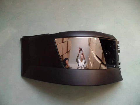GA-V-015B-R*Volvo VNL 2004 2005 2006 2007 2008 2009 2010 2011 2012 2013 2014 2015 Corner Bumper W/Fog Hole With Chrome Cover Trim Rh