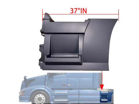 GA-V-019AL Volvo VNL Rear Step Fairing Panel Driver Side Lh 37" Long 2004 2005 2006 2007 2008 2009 2010 2011 2012 2013 2014 2015