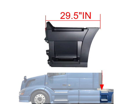 GA-V-019C-L 	Volvo VNL Rear Step Fairing Panel Driver Side Lh 29.5" Long 2004 2005 2006 2007 2008 2009 2010 2011 2012 2013 2014 2015 2016 2017