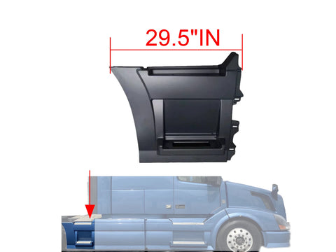 GA-V-019C-R Volvo VNL Rear Step Fairing Panel Right Side Rh 29.5" Long 2004 2005 2006 2007 2008 2009 2010 2011 2012 2013 2014 2015 2016 2017