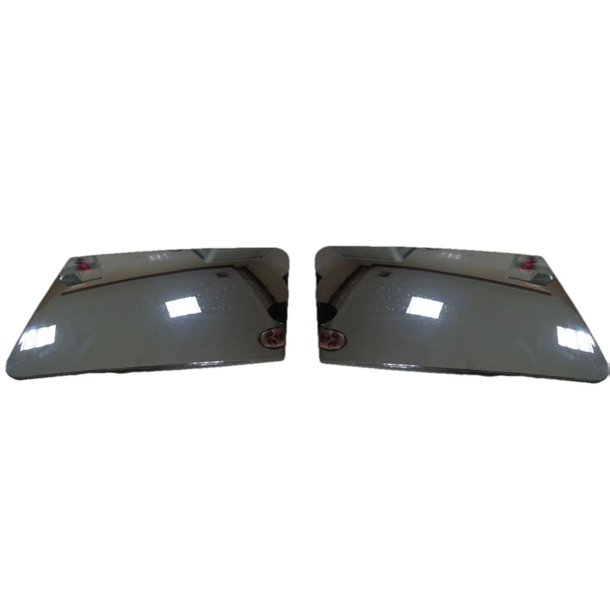 GA-V-033R&L FIT FOR VOLVO VNL 2004 2005 2006 2007 2008 2009 2010 2011 2012 2013 2014 2015 2016 2017 BUMPER EXTENSION CORNER CHROME TRIM SET LEFT&RIGHT