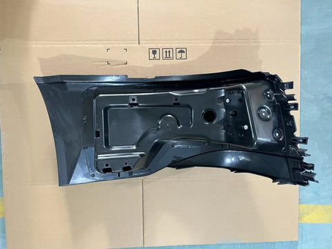 GA-V-058A-L Bumper Ends with Chrome Front Cover with fog lamp hole For Volvo VNL LH 2015 2016 2017