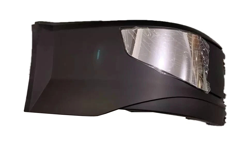 GA-V-058B-R Bumper Ends with Chrome Front Cover W/O fog lamp hole For Volvo VNL RH 2015 2016 2017