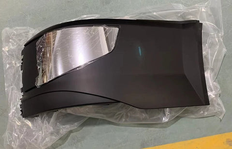 GA-V-058B-L Bumper Ends with Chrome Front Cover W/O fog lamp hole For Volvo VNL LH 2015 2016 2017
