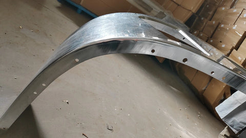 GA-V-068 W Volvo VNL 2004-2017 Front Steel Bumper 12" with Bracket