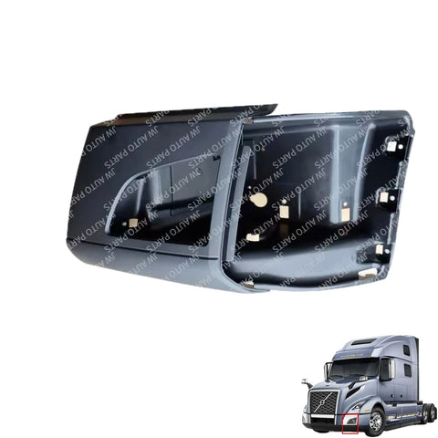 GA-V-081A-L Driver Side Current Corner Bumper WITH CUT For Fog Light Fit Volvo VNL 2018 2019 2020 2021 2022 2023