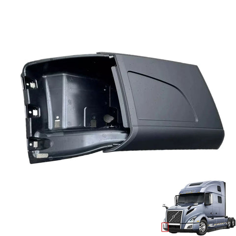 GA-V-081BR SIDE BUMPER WITHOUT FOG LAMP HOLE R for VOLVO VNL 2018 2019 2020 2021 2022 2023