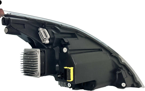 GA-V-096A-L Black Reflective LED Headlight W/DRL W/LED Control Module Left Side For Volvo VNR&VNL  2018 2019 2020 2021 2022 2023