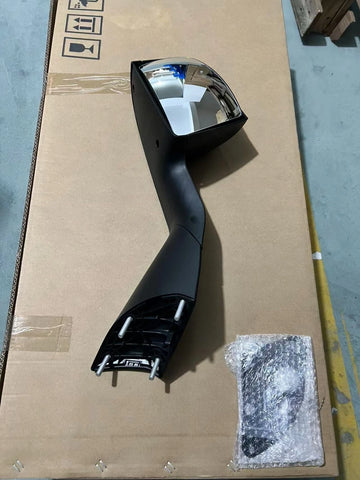 GA-V-101A-R Black Hood Mirror With Screw RH For Volvo VNL 2018 2019 2020 2021 2022 2023