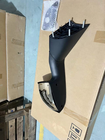 GA-V-101A-R Black Hood Mirror With Screw RH For Volvo VNL 2018 2019 2020 2021 2022 2023