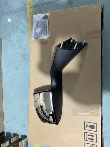 GA-V-101A-R Black Hood Mirror With Screw RH For Volvo VNL 2018 2019 2020 2021 2022 2023